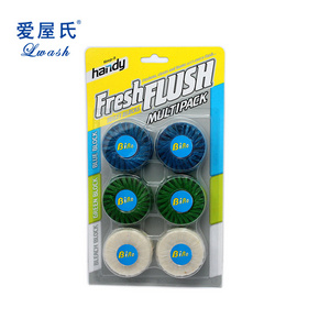 Toilet ball bowl cleaner flush deodorizer block