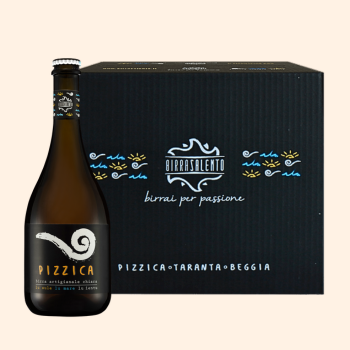 Artisanal beer PIZZICA Italian craft Belgian Ale style 12x33cl