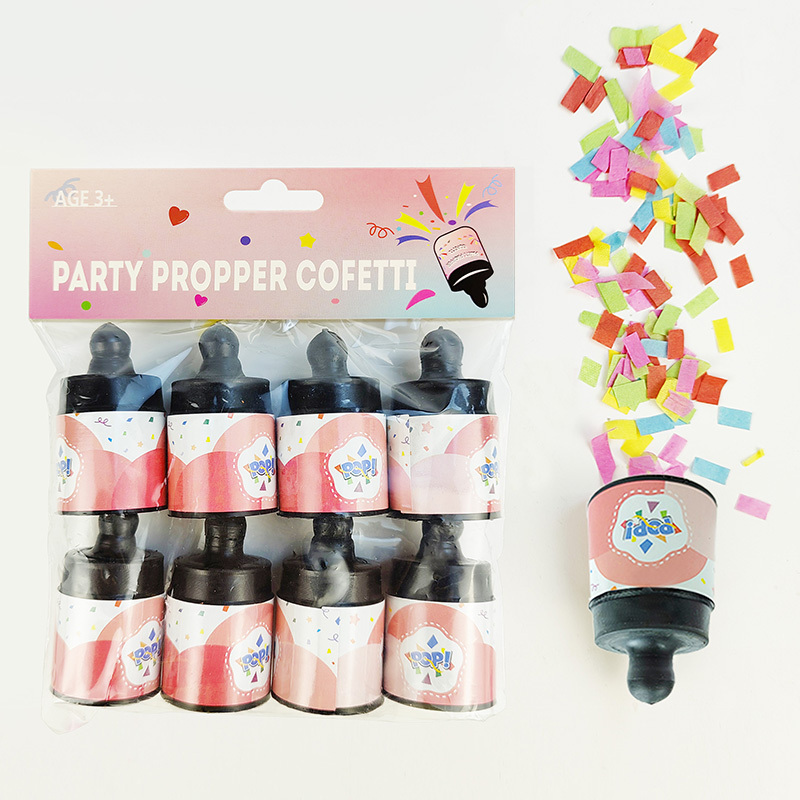 New Party popper confetti