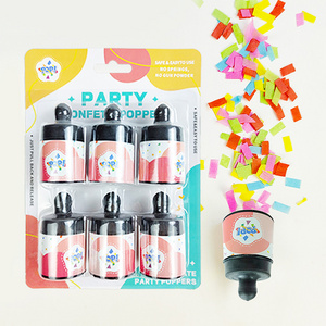 New Party popper confetti