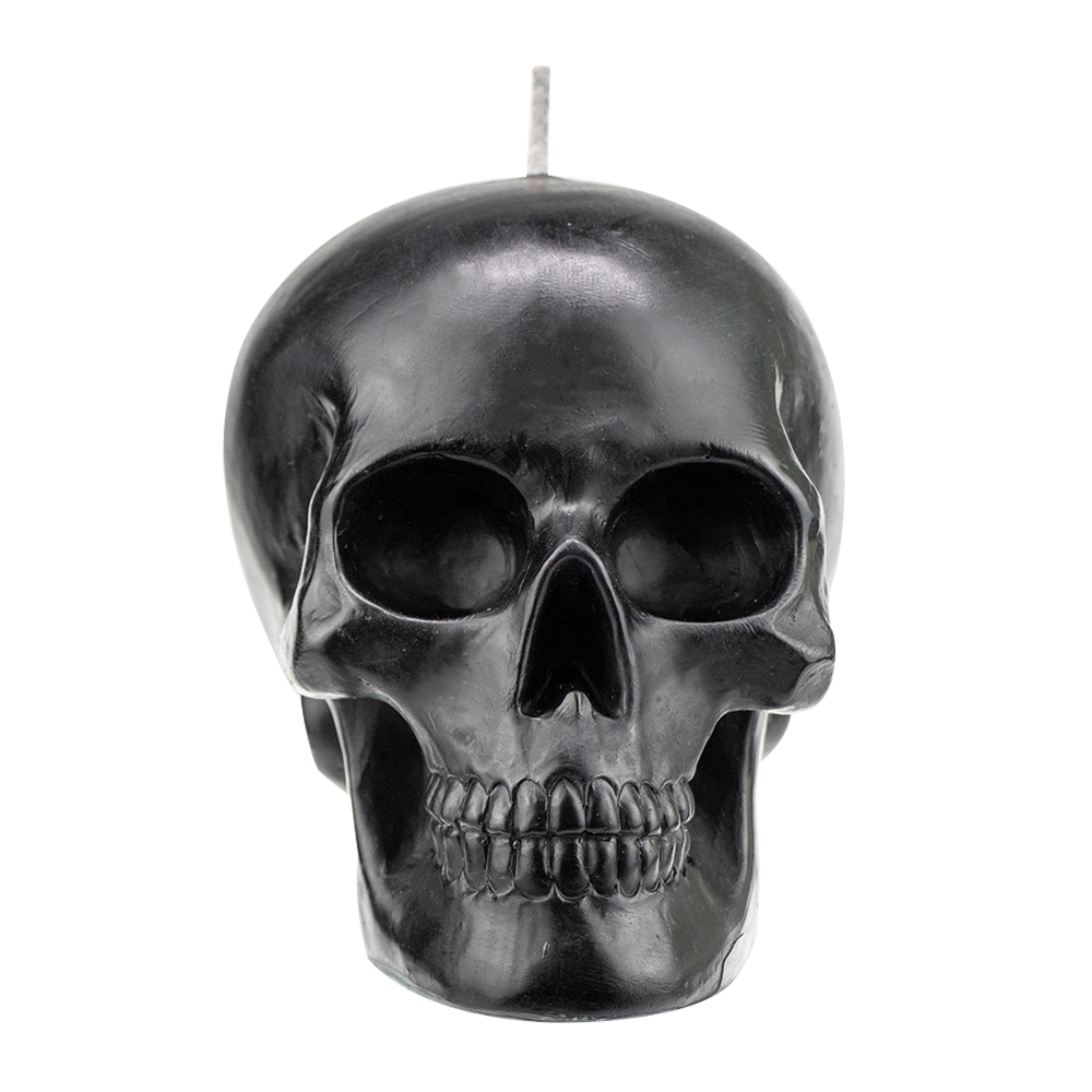 new arrivals custom scented cool human skulled halloween home decor candle Skulled Shape Craft Candle