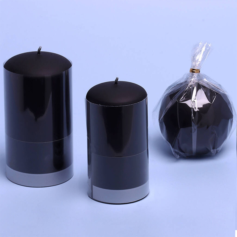 home decoration high quality wholesale price simple soy Christmas candle wedding holiday gift large  xmas pillar candle