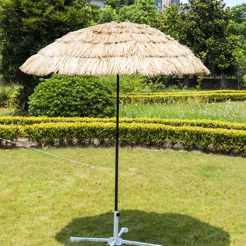 7Ft Thatch Patio Tiki Hot Creative Customized Beach Umbrella Portable, Hula Cheap Hawaii Parasols Beach Umbrella Outdoor/