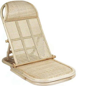 High Quality Outdoor Garden Rattan Wicker Chairs Sun Swing Rattan Folding Lounge Beach Chair With Custom Color Size Logo