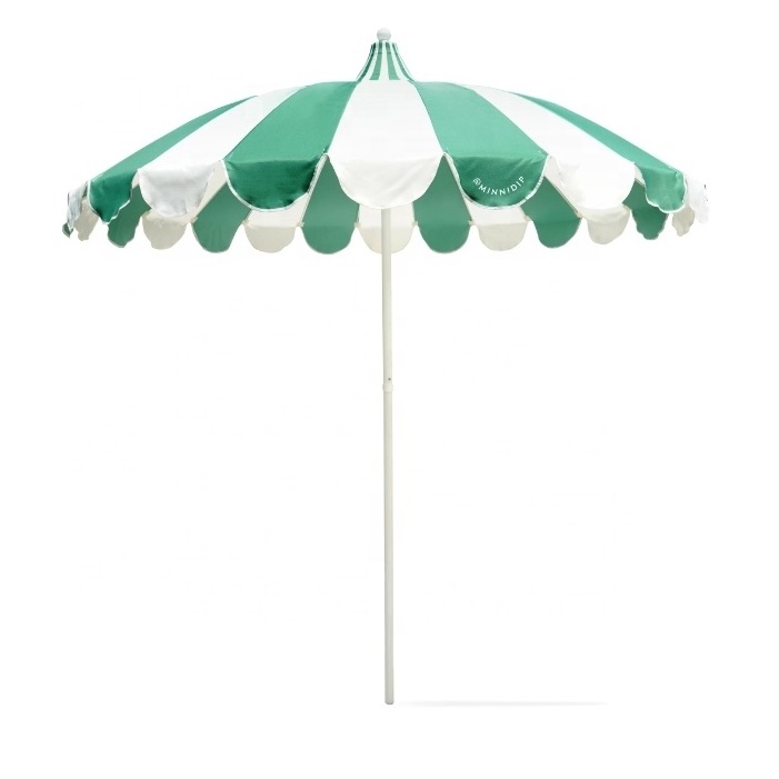 Wholesale Multiple Colors Market Pagoda Patio Umbrellas, Polyester Tassels Umbrella UV Commercial Cafe Shelter With OEM Logo/