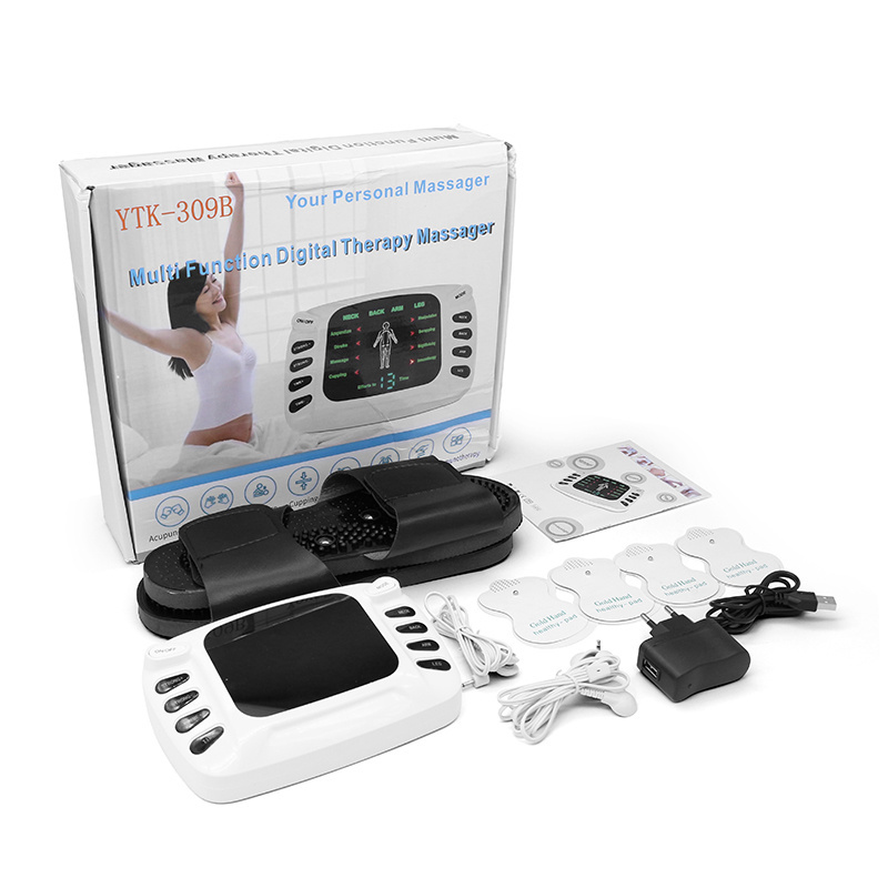 Ems Acupuncture Body Massager Digital Therapy Machine Electrostimulator Electric Tens Muscle Stimulator