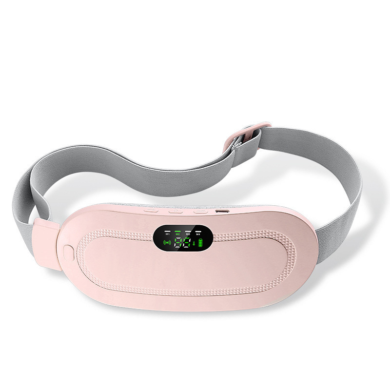 Portable Electric Fast Heating Belly Vibrating Period Massage Slimming Belt With 3 Heat Levels And 3 Vibration Massage Modes