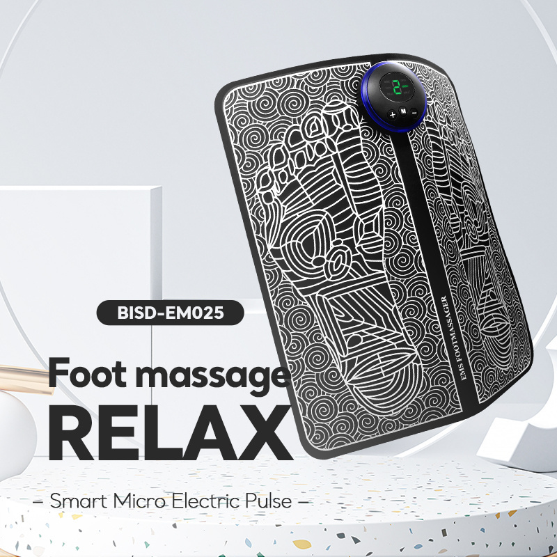 Hot Products Tens Foot Mat For Massage Foot Massager Machine Electric Vibrating Ems Foot Massager