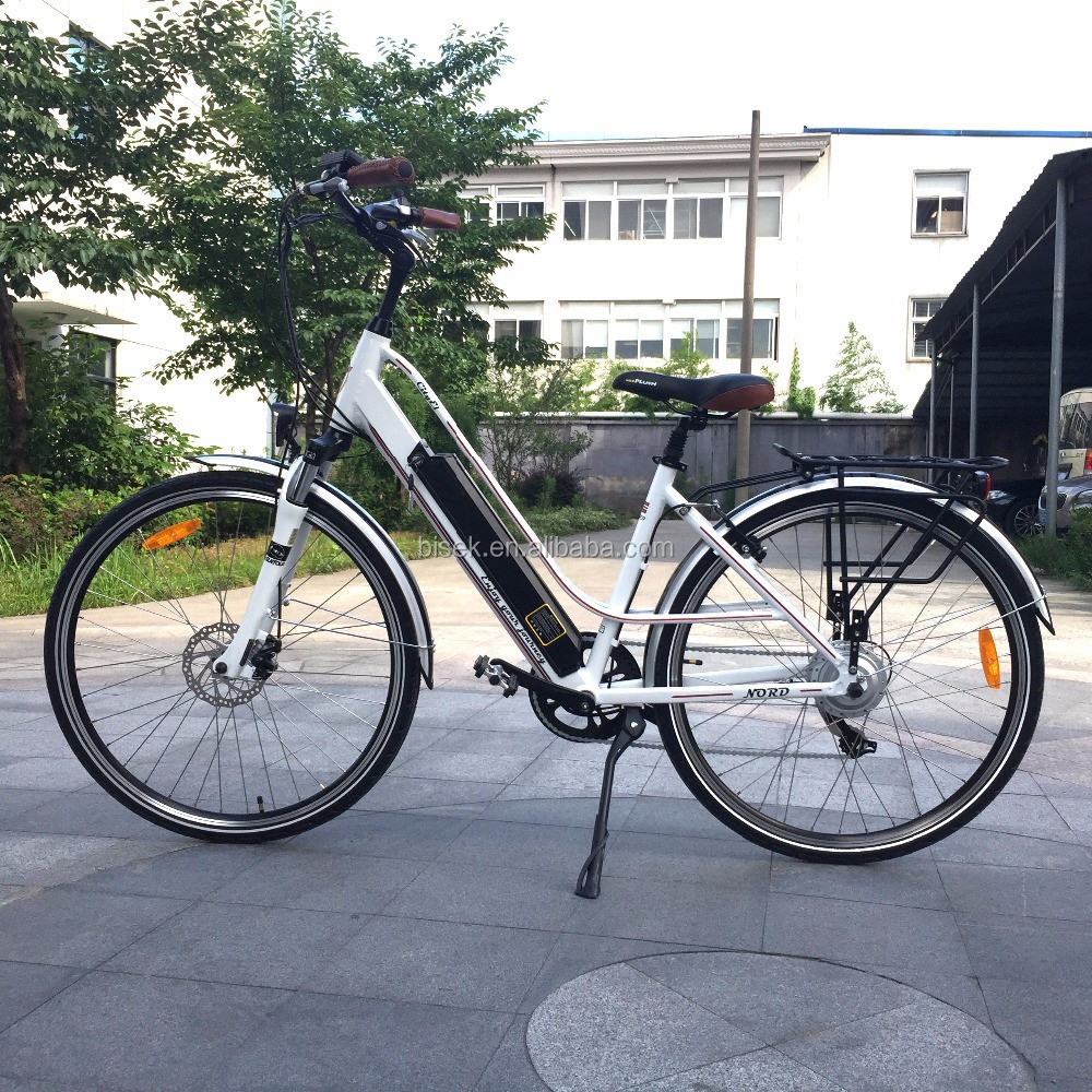 Hot Selling Lady Fashion E-bike 28'' Europe E Tour Electric City Bikes