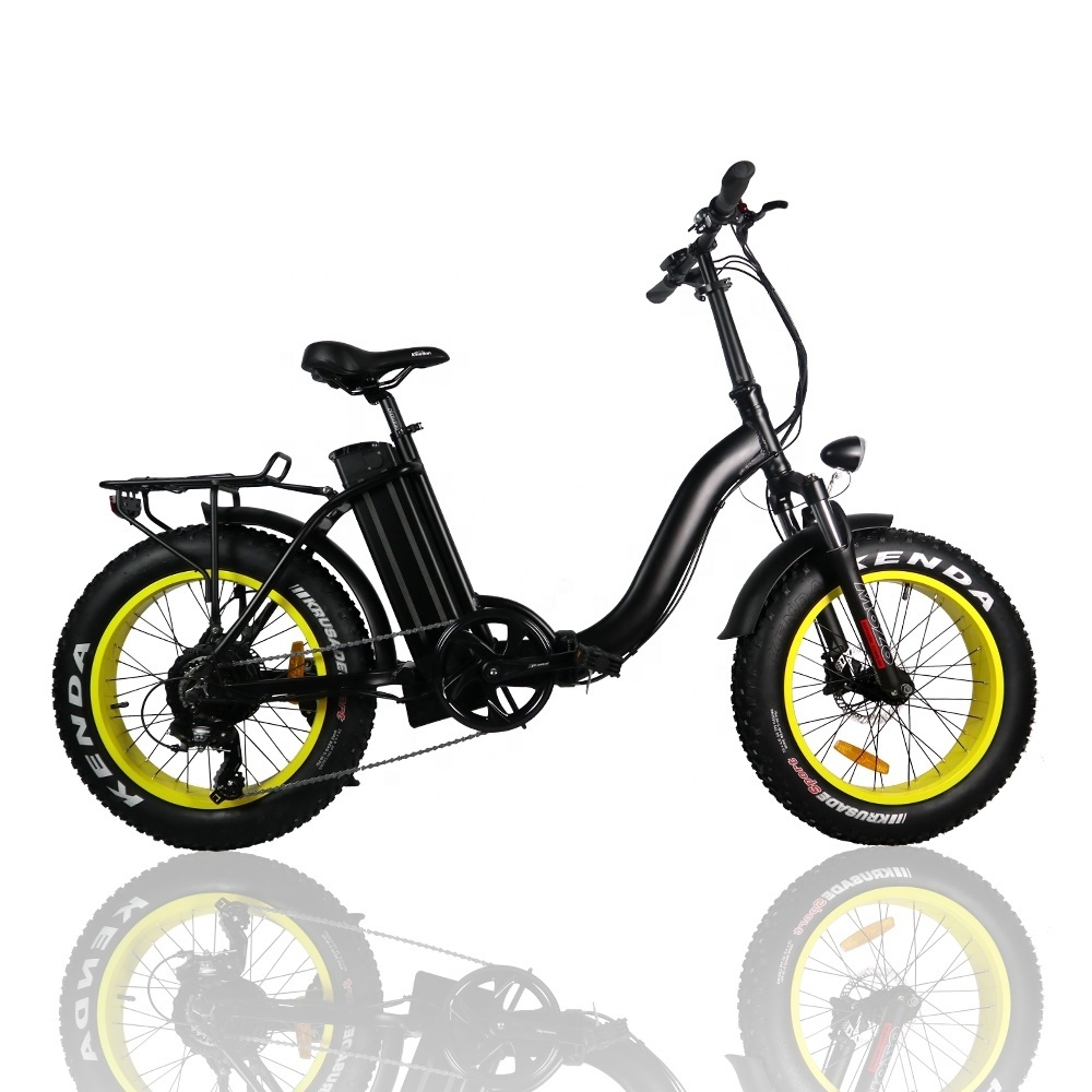 20inch step through e bike 7 speed electric bike fat tire foldable electric road bike for girls