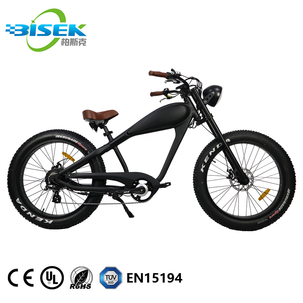 2021 New Velo Electrique Vintage 48V 500W 750W Electric Bike With EN15194