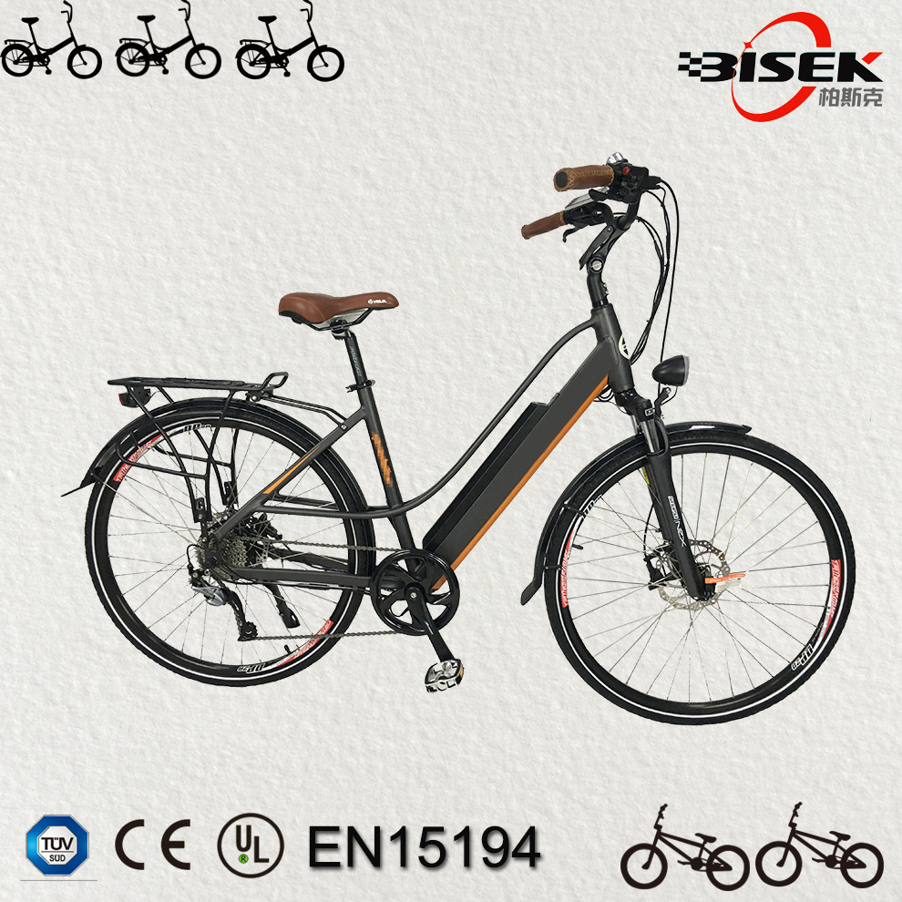 BISEK CYCLE electric bike 36V 250W Rear motor driving electric bike city Bicycle For Sale