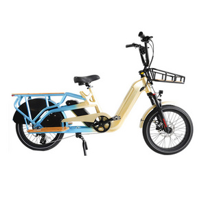 cargo bike electric family child transport cargo bike electric ebike e-cargo 750w 1000w 200kg