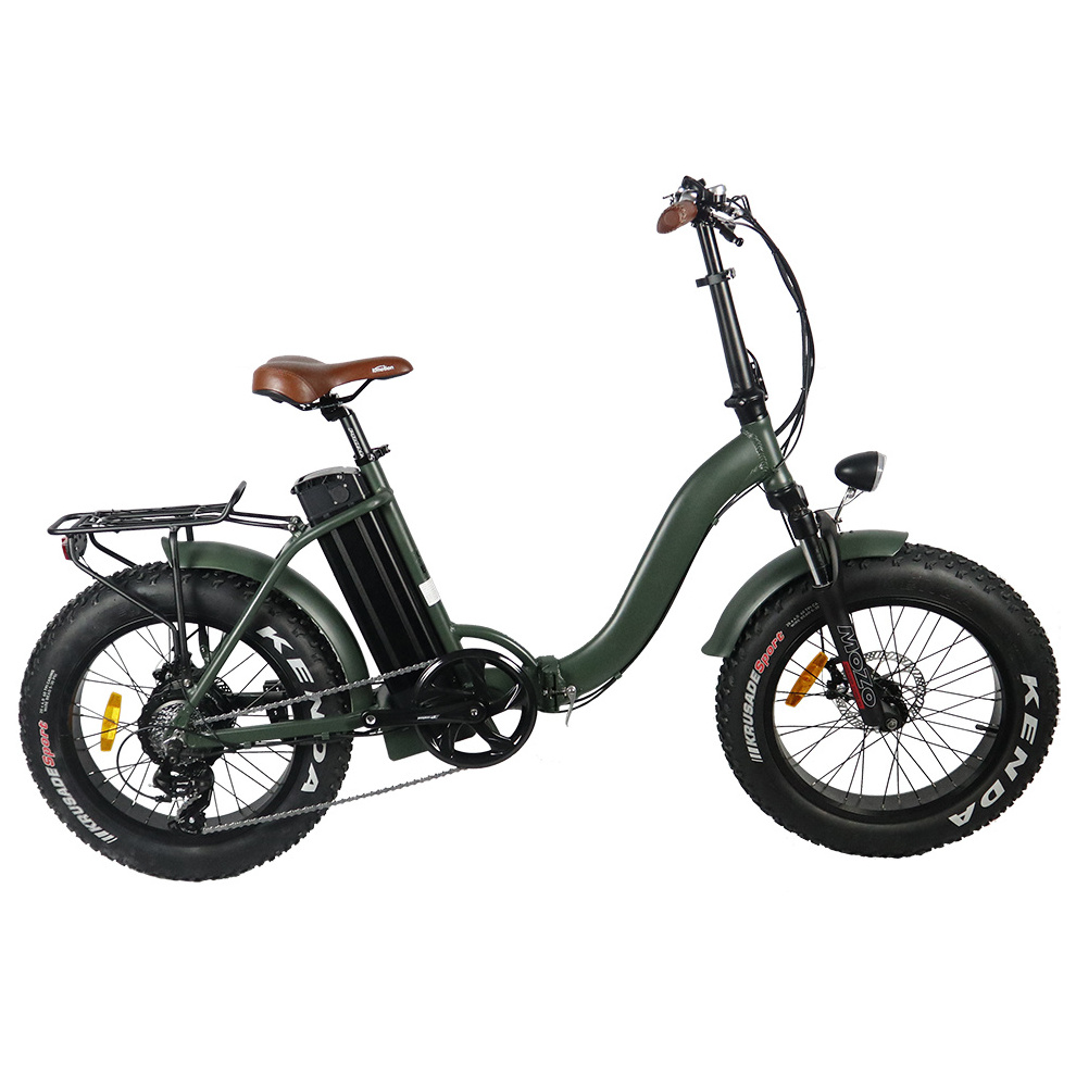 cheap fat tire electric folding bike for lady folding fat 20