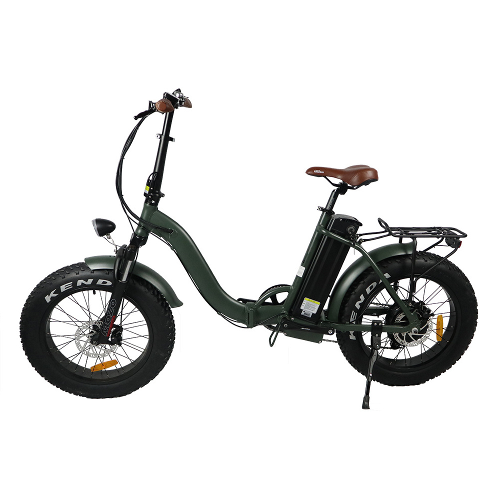 cheap fat tire electric folding bike for lady folding fat 20