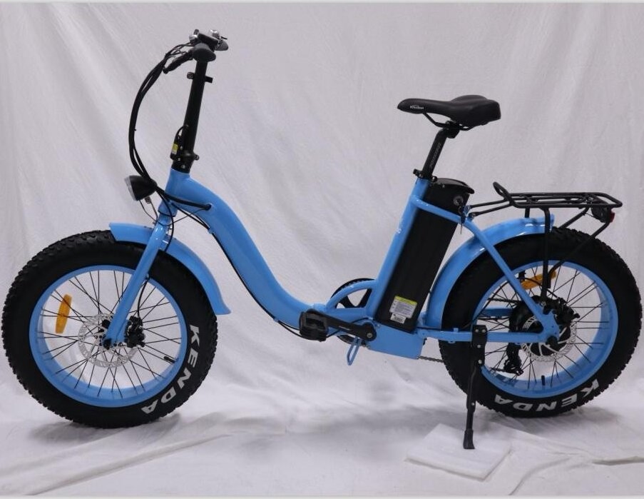 20inch step through e bike 7 speed electric bike fat tire foldable electric road bike for girls