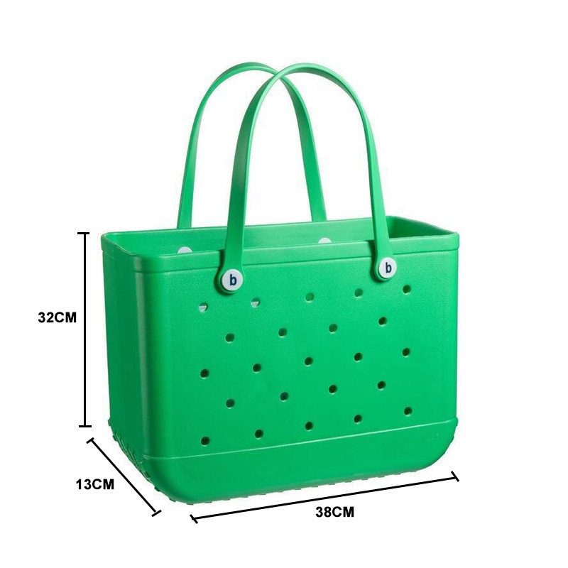 Wholesale Fashion New Summer 2023 Handbags Women Small Eva Bag Bogg Bag Silicone Beach Tote Rubber Bags