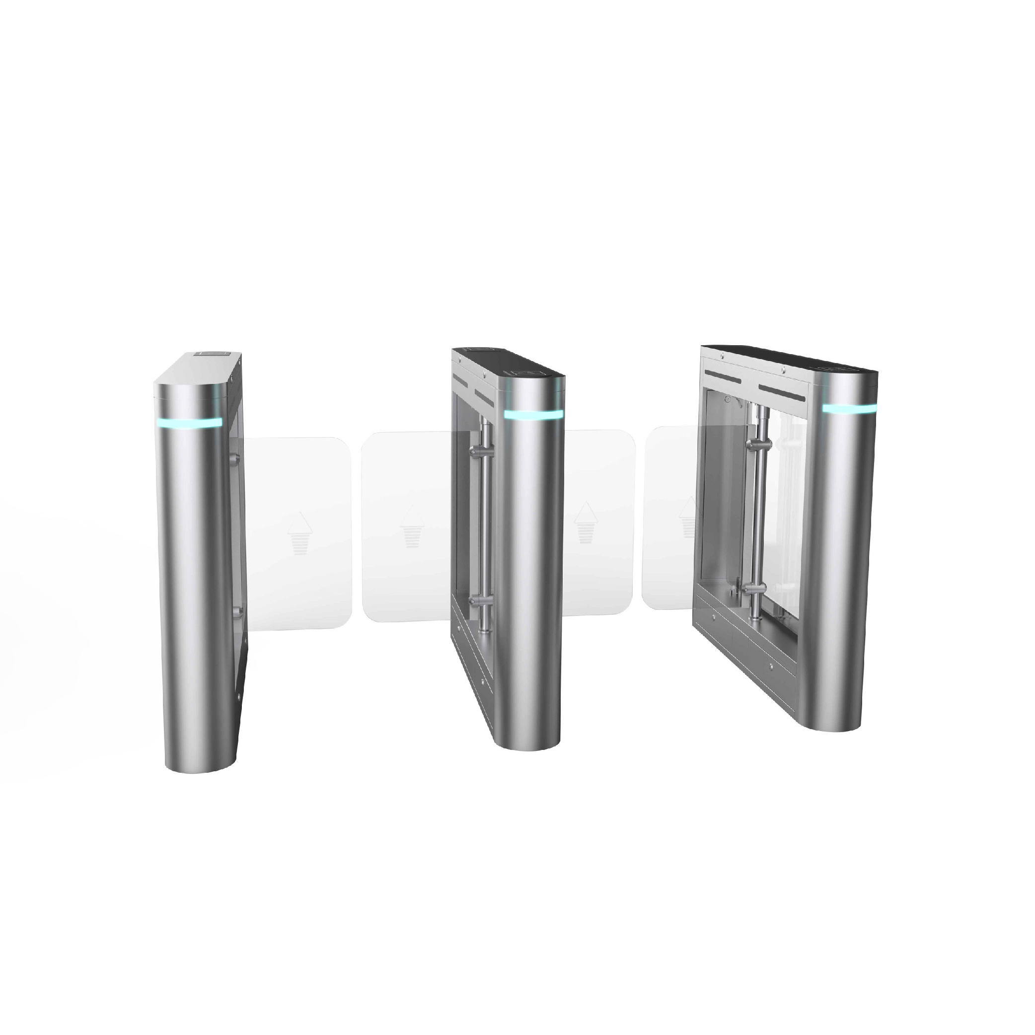 BISEN New design security automatic swing barrier turnstile gate for entrance control