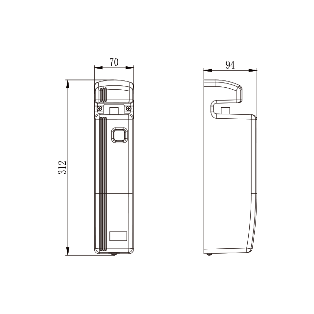 Indoor Non touching fast speed 24DC brushless Swing Door Operator Door Opener Swing Door motor