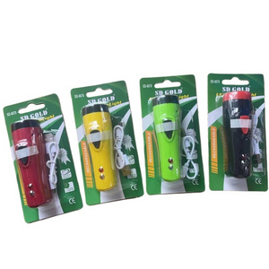 Oem Odm Plastic Light 110-220v Ultra Bright Rechargeable Led Torch Led Rechargeable Flashlight