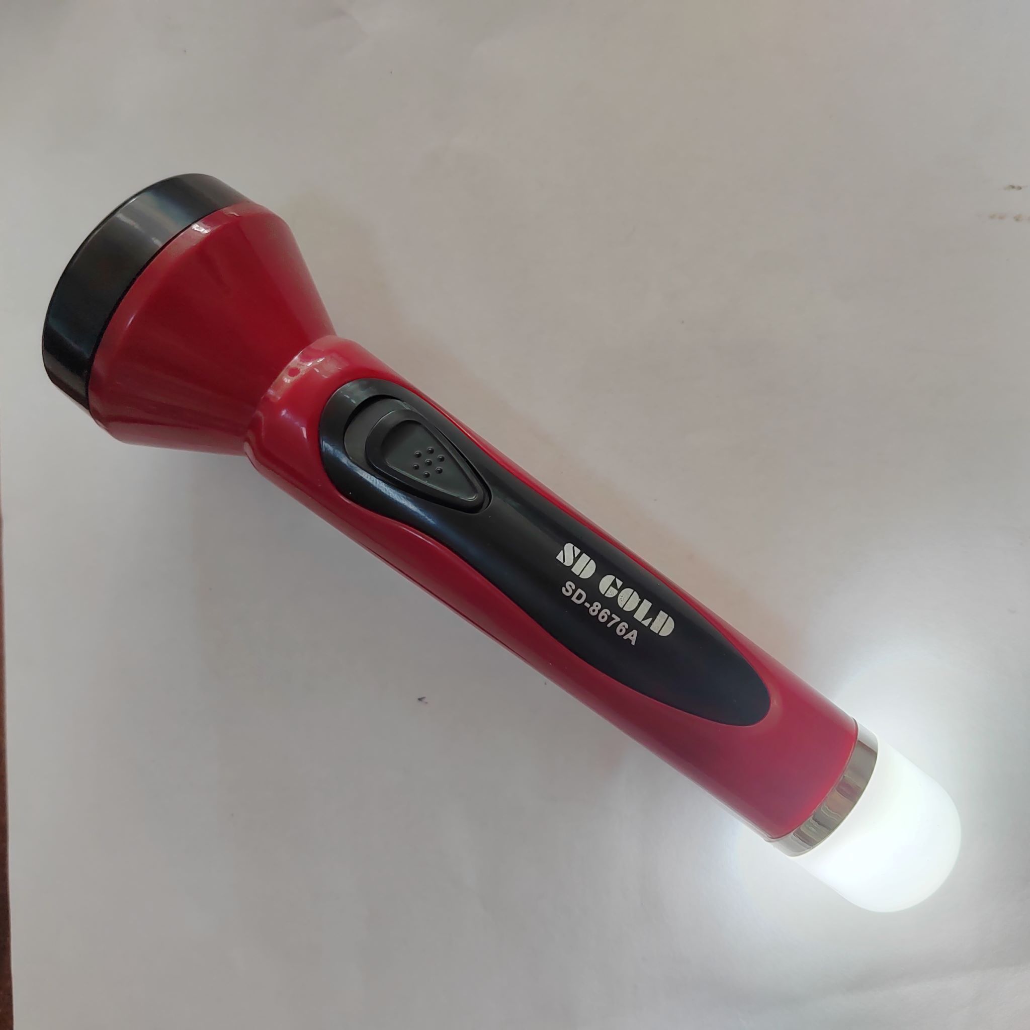 8676A Bangladesh pakistan usb rechargeable flashlight with lithium battery for sale