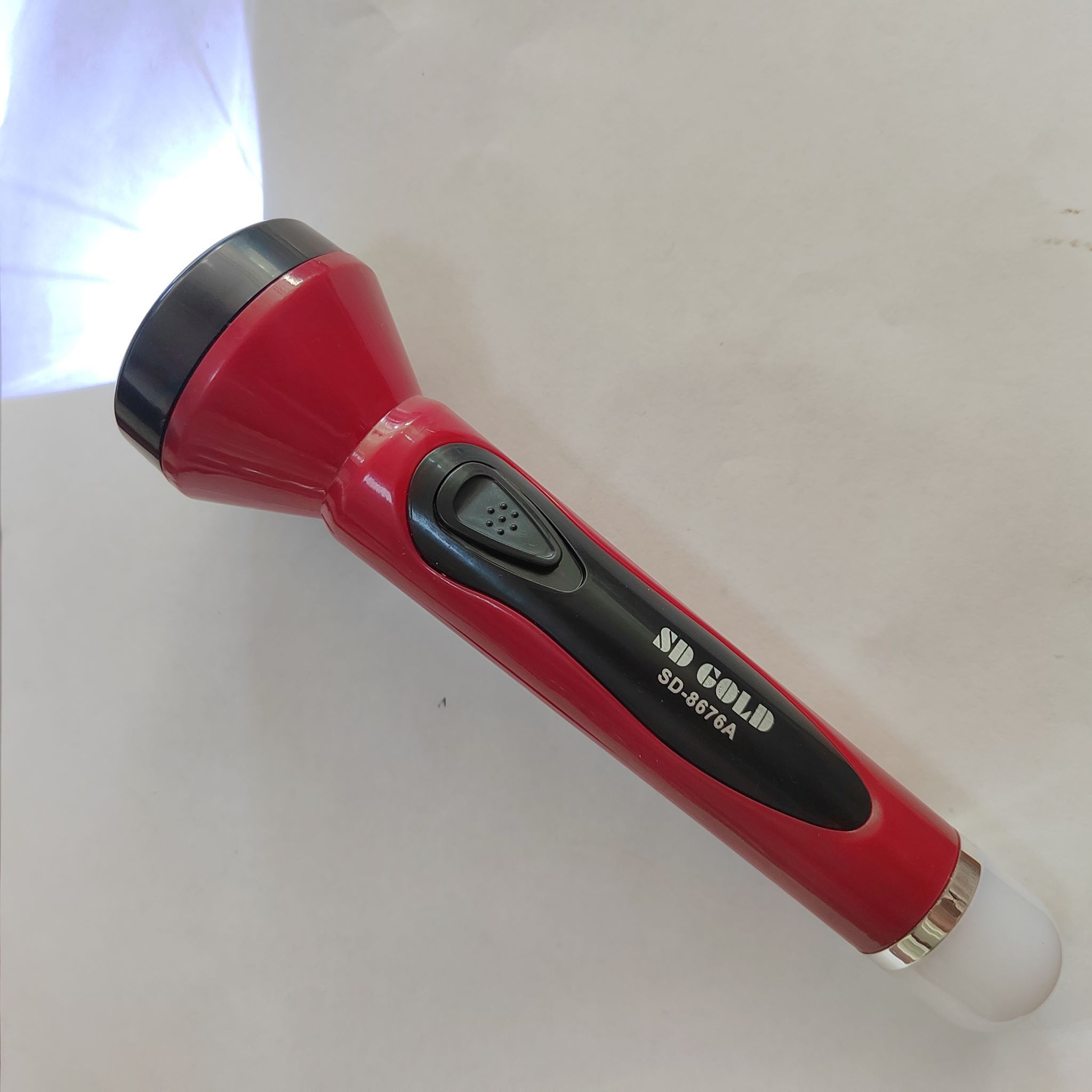 8676A Bangladesh pakistan usb rechargeable flashlight with lithium battery for sale