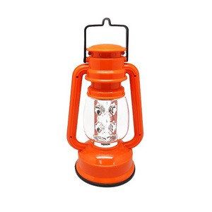 BN-3315 8 LED Oil Light Style Hand Crank Rechargeable Camping Lantern