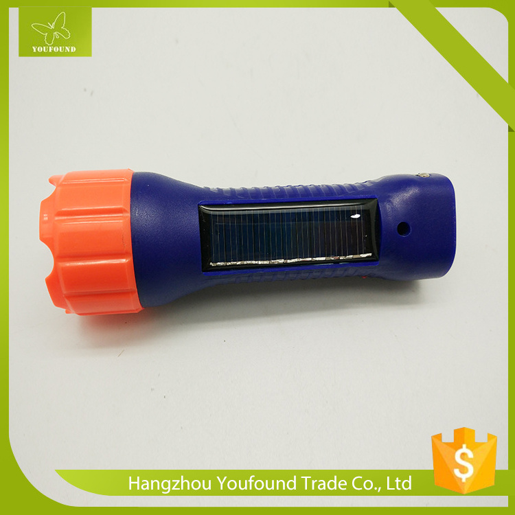 Portable Solar Powered LED Torch with Reading Light and Flash Light Camping Rechargeable Flashlight