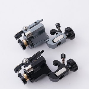 2023 Newest  Stroke Adjustable Aluminum alloy Black Rotary Tattoo Machine For Tattoo Supply