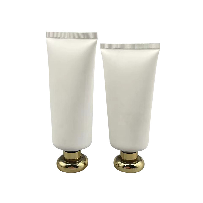 D35 gold-plated mushroom cap tube 50-100g white cosmetic tube hand cream body lotion tube