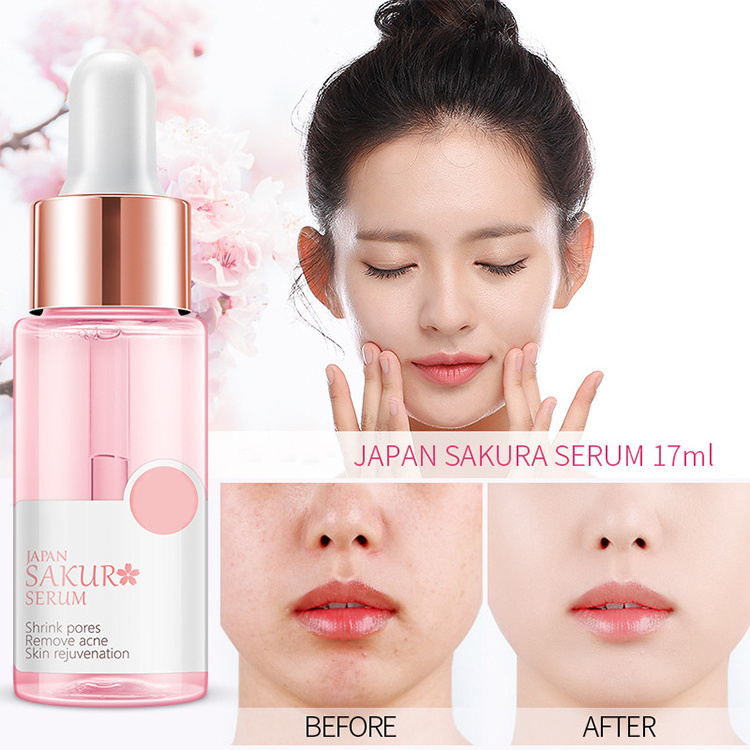 Hot Sale Delicating Oxidation Smoothing Nourishing Japan Sakura Serum Whitening