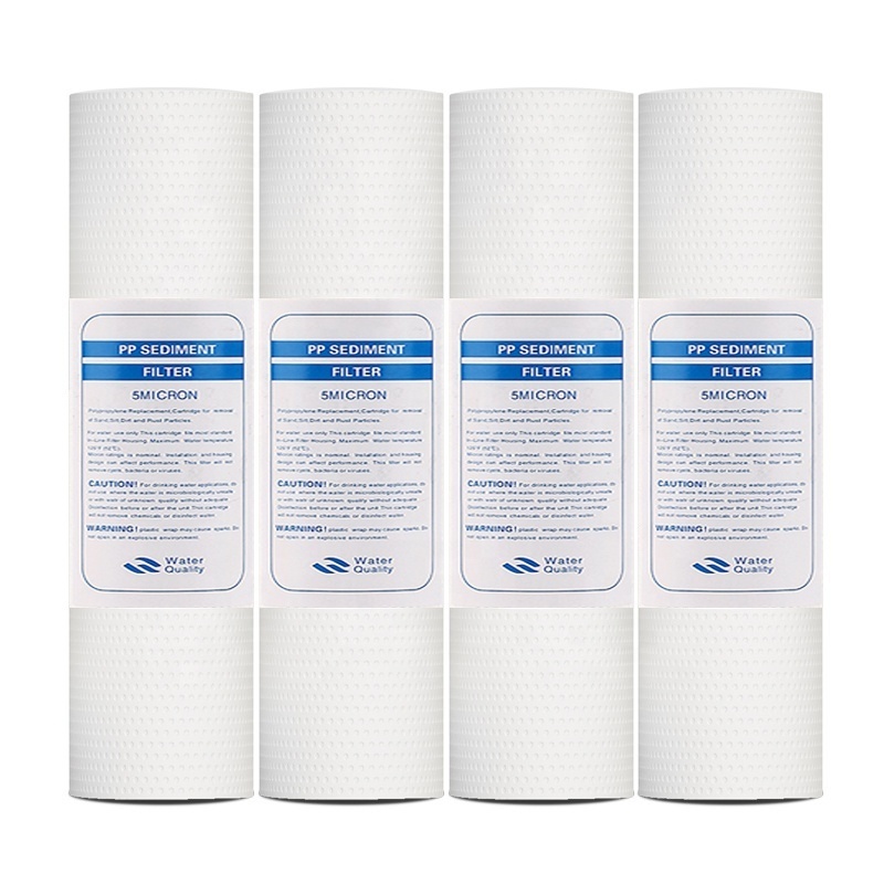 Reverse Osmosis Household Melt Blown Sediment Filter Cartridge PP Melt Blown Filter for Water Treatment