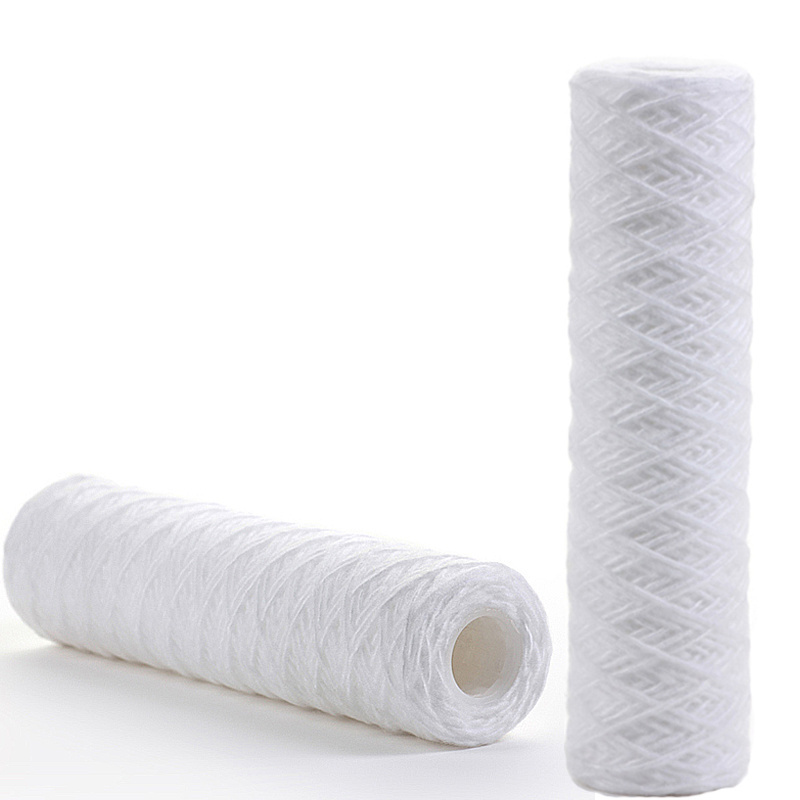 Sophisticated Technology PP String Wound Winding Filter Cartridge 500L/Hour Water Filtration Advanced Membrane Component