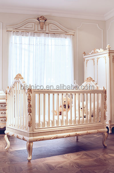 Bisini Baby Furniture, Baby Products Million Dollar Baby Classic Crib, European Style Antique Luxury Children Bedroom Furniture