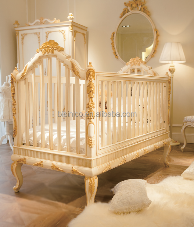 Bisini Baby Furniture, Baby Products Million Dollar Baby Classic Crib, European Style Antique Luxury Children Bedroom Furniture