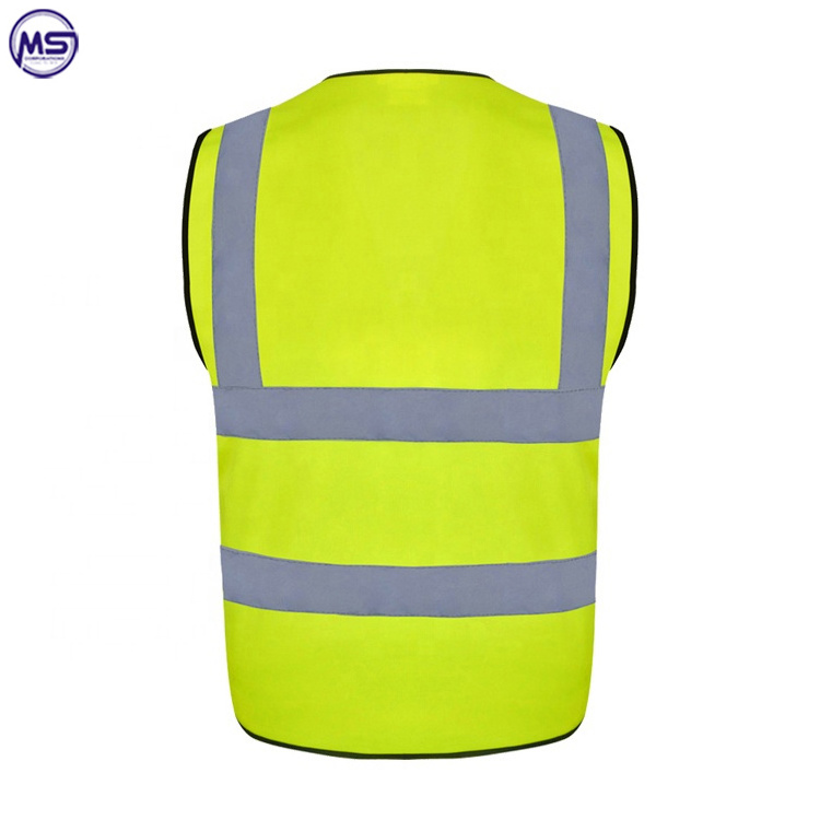 Hot Selling High Quality Polyester Material OEM ODM 2022 Working Wear Men Women Safety Vest