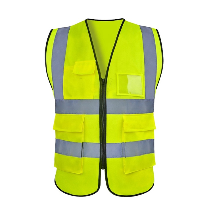 Hot Selling High Quality Polyester Material OEM ODM 2022 Working Wear Men Women Safety Vest