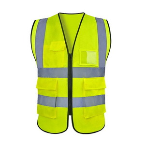 Hot Selling High Quality Polyester Material OEM ODM 2022 Working Wear Men Women Safety Vest