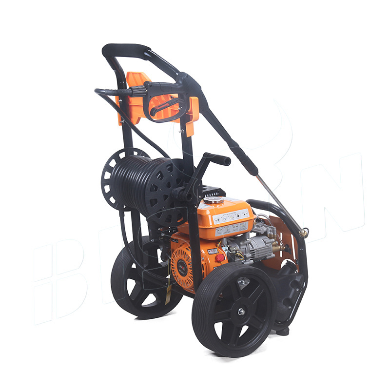 BISON Commercial 180bar 2800psi Portable Petrol Pressure Cleaner Car Washing High Pressure Washer