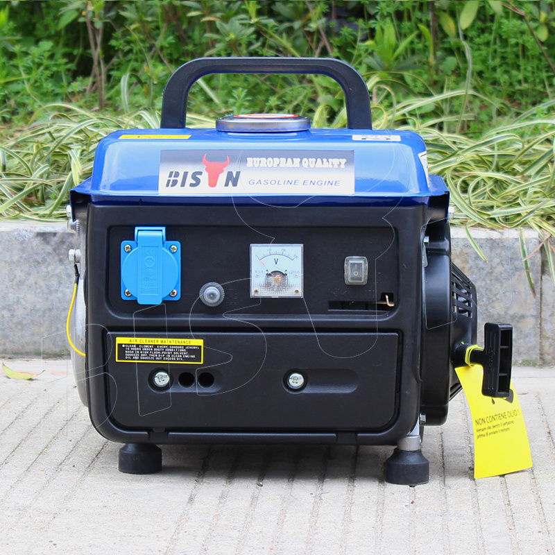 Bison China Power Generator 700W 0.7Kw 750W 750Watt 750 Watt 50Hz Portable Gasoline Generators