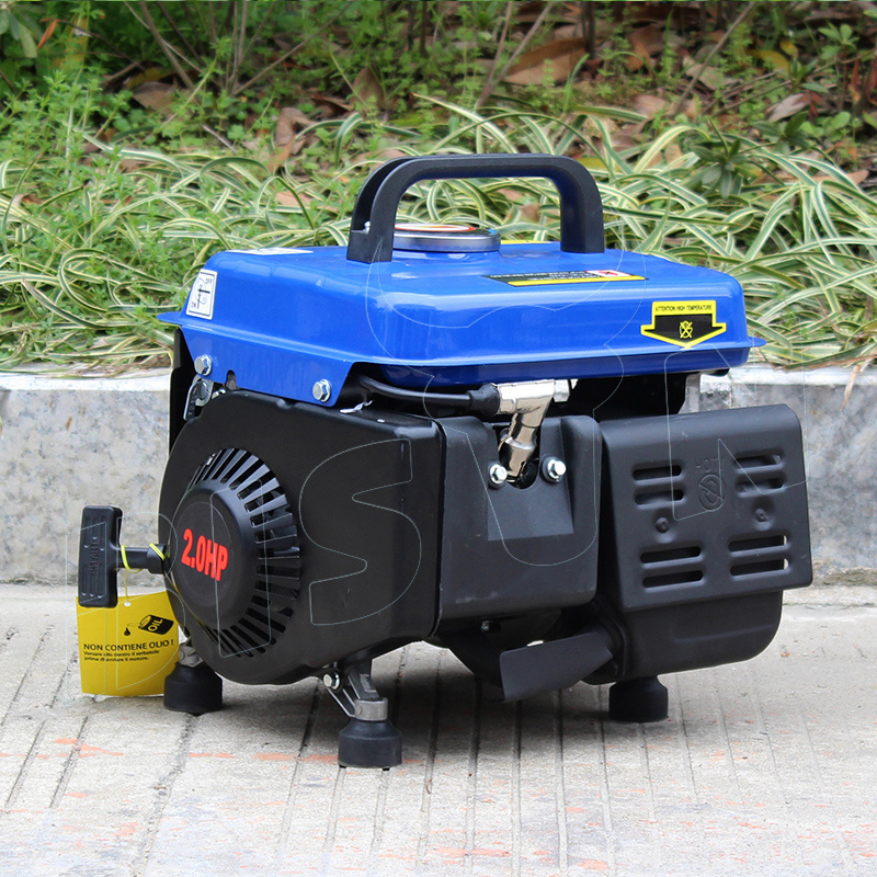 Bison China Power Generator 700W 0.7Kw 750W 750Watt 750 Watt 50Hz Portable Gasoline Generators