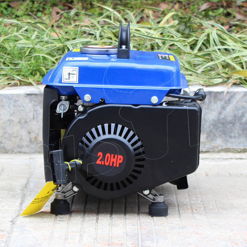 Bison China Power Generator 700W 0.7Kw 750W 750Watt 750 Watt 50Hz Portable Gasoline Generators