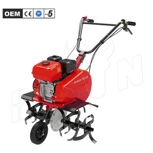 BISON(CHINA) 6hp 7hp power tiller petrol power tiller mini land cultivator