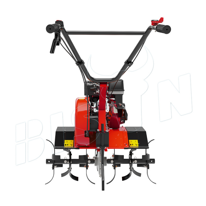 BISON(CHINA) Mini 7Hp 8Hp Soil Tilling Machine Hoeing Machine Garden Cultivator