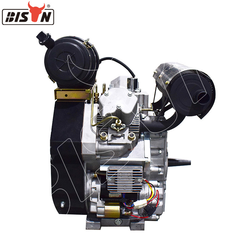 BISON High Rigidity Air-cooled Multi-cylinder 18 Hp Air Cooled Diesel Engine For Sale