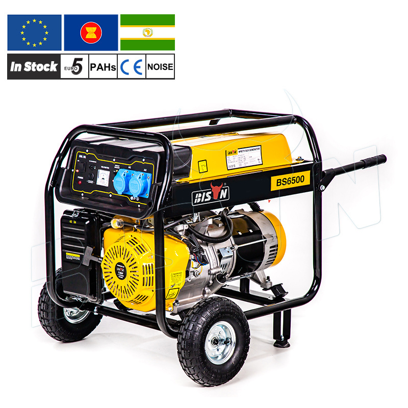 Agent Portable 230v 50hz 5kva 6.5hp Gasoline Power Generator 5kva 5kw 5000 Watt Generator Gasoline