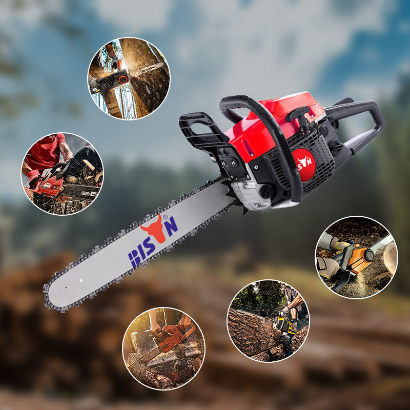 Professional Chain Saw Petrol 2-stroke 45cc Portable Stone Quarry Chain Saw Cutting Machine