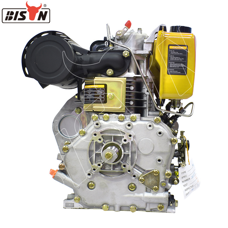 BISON 192F 4 Stroke Single Cylinder Diesel 10 Hp China 500cc Water Pump Engine