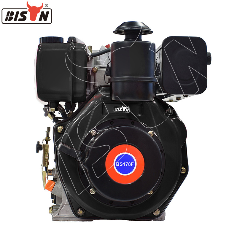 BISON Single Cylinder 4 Stroke 300cc Air Cooled Generator 178F 5HP Diesel Engine Price