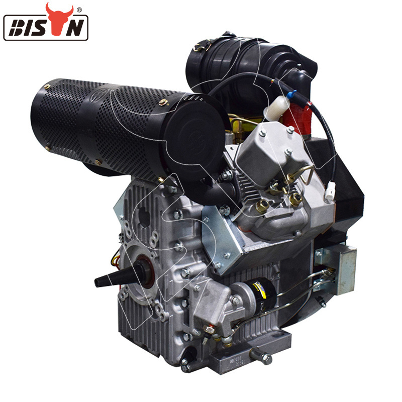 BISON High Rigidity Air-cooled Multi-cylinder 18 Hp Air Cooled Diesel Engine For Sale